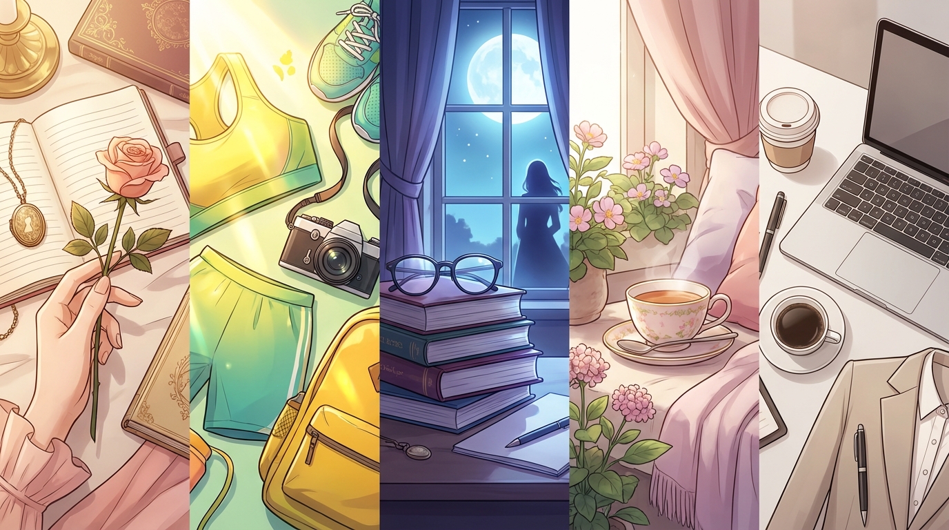 乙女ゲーヒロインの性格タイプ5選【代表キャラ付き】