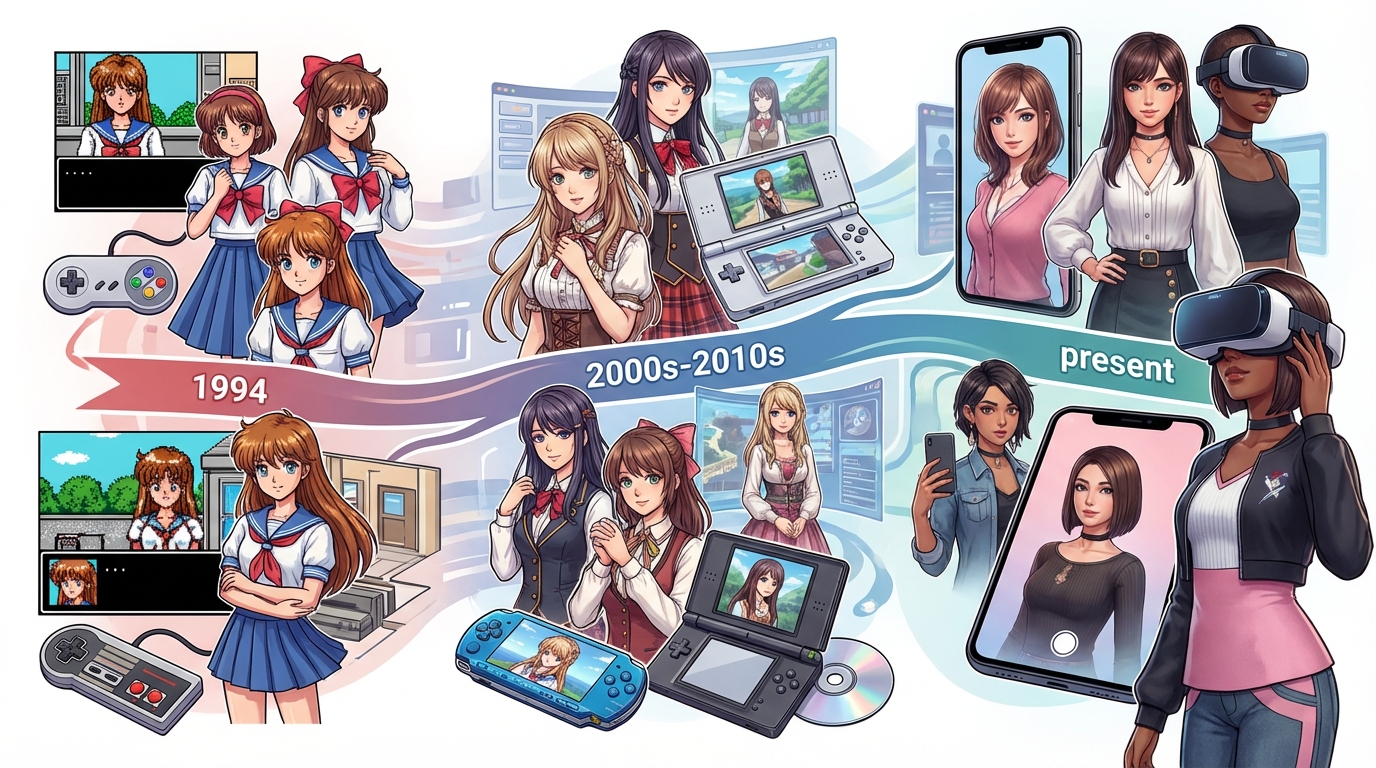 乙女ゲーヒロインの歴史と変遷【1994年〜現在】
