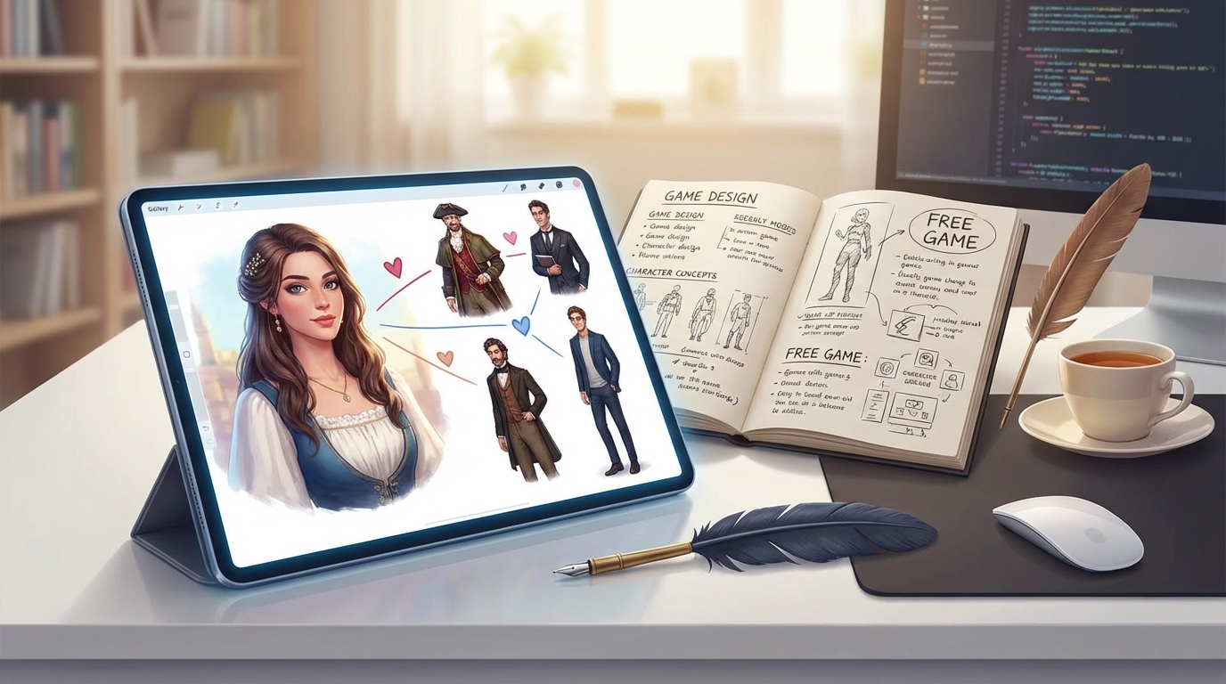 乙女ゲーのフリーゲームとは？基礎知識を解説