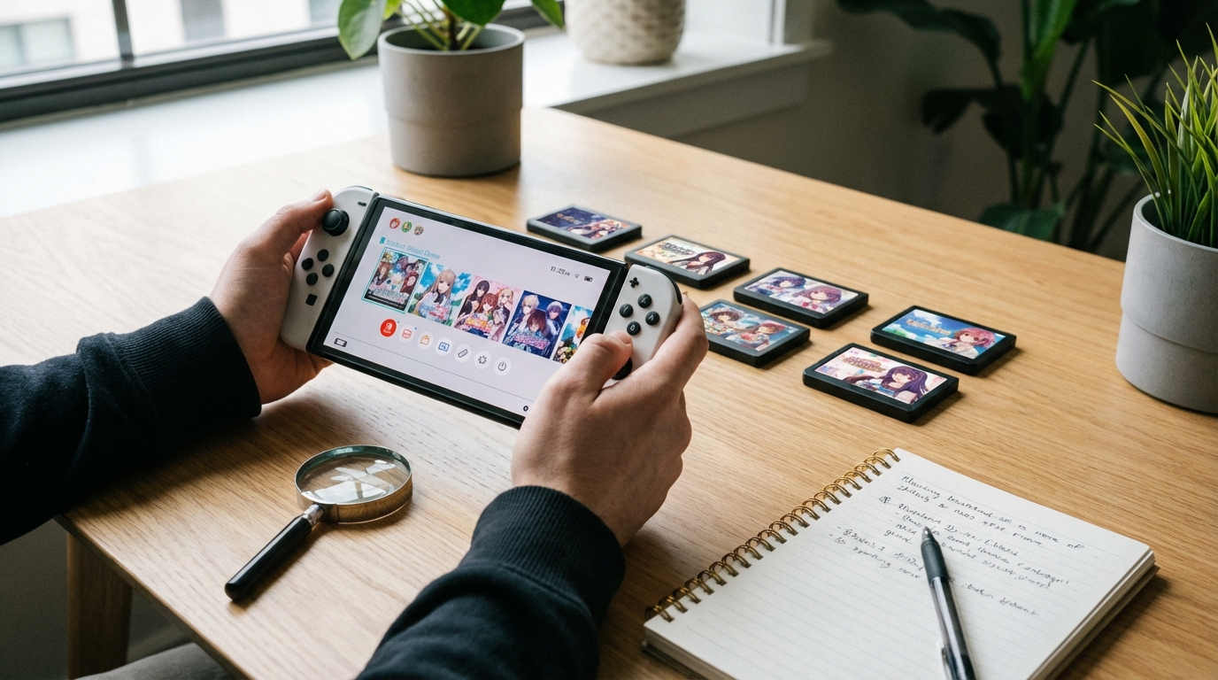 失敗しないSwitchギャルゲーの選び方3ステップ