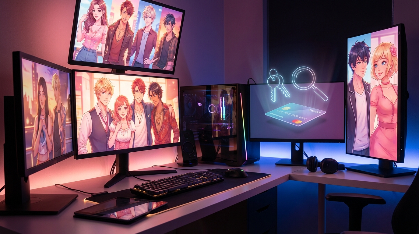 SteamでおすすめのPCギャルゲー5選と購入時の注意点