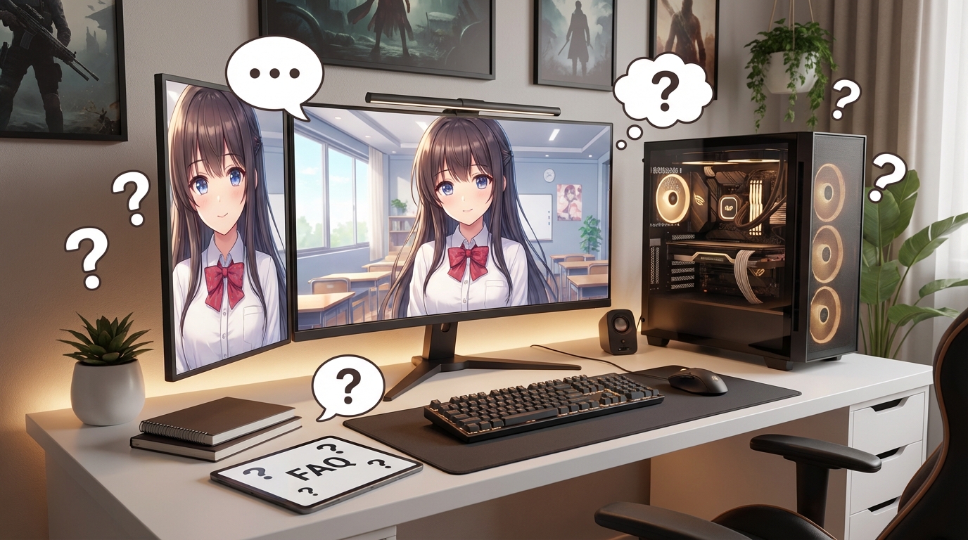 PCギャルゲーに関するよくある質問