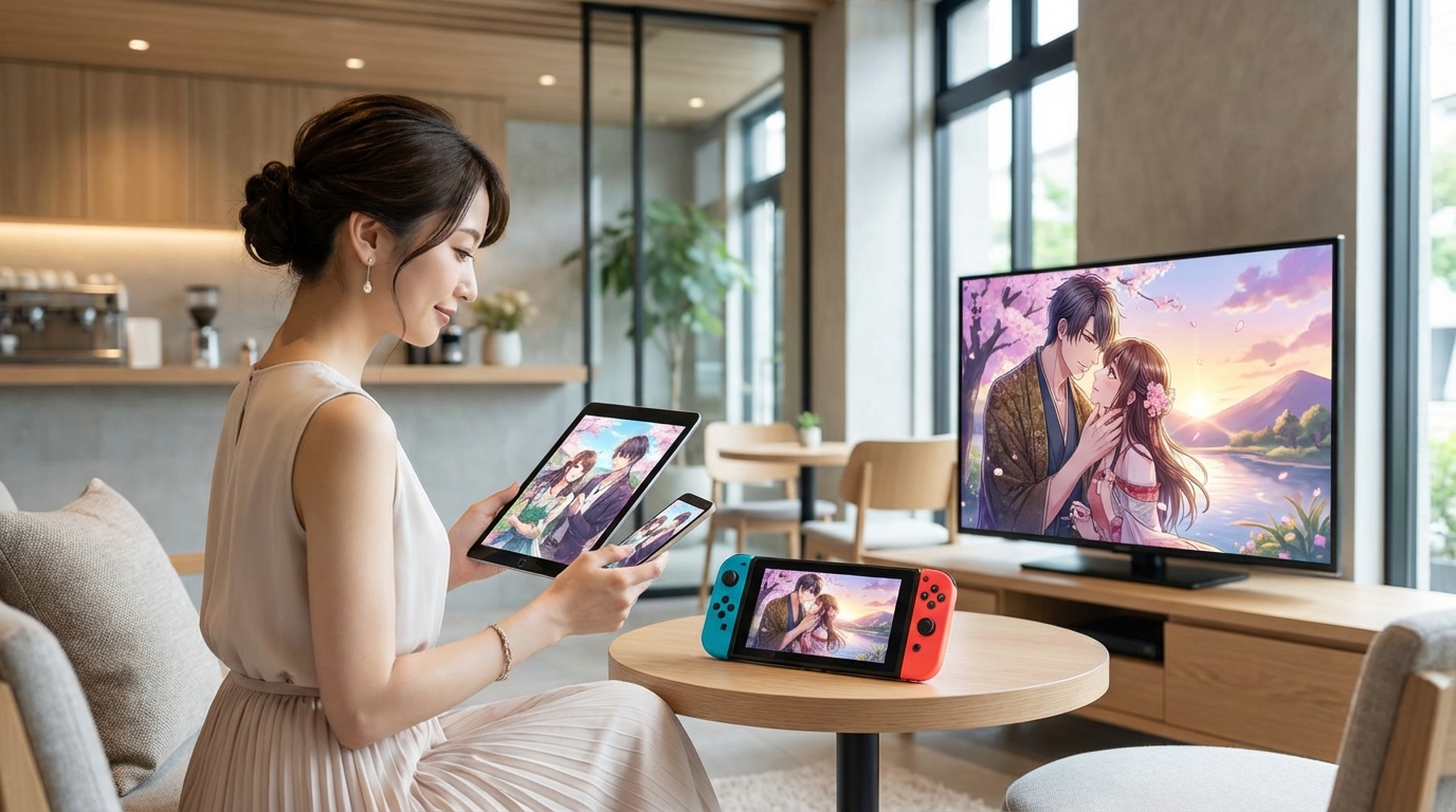 有名乙女ゲームはどこで遊べる？プラットフォーム別ガイド