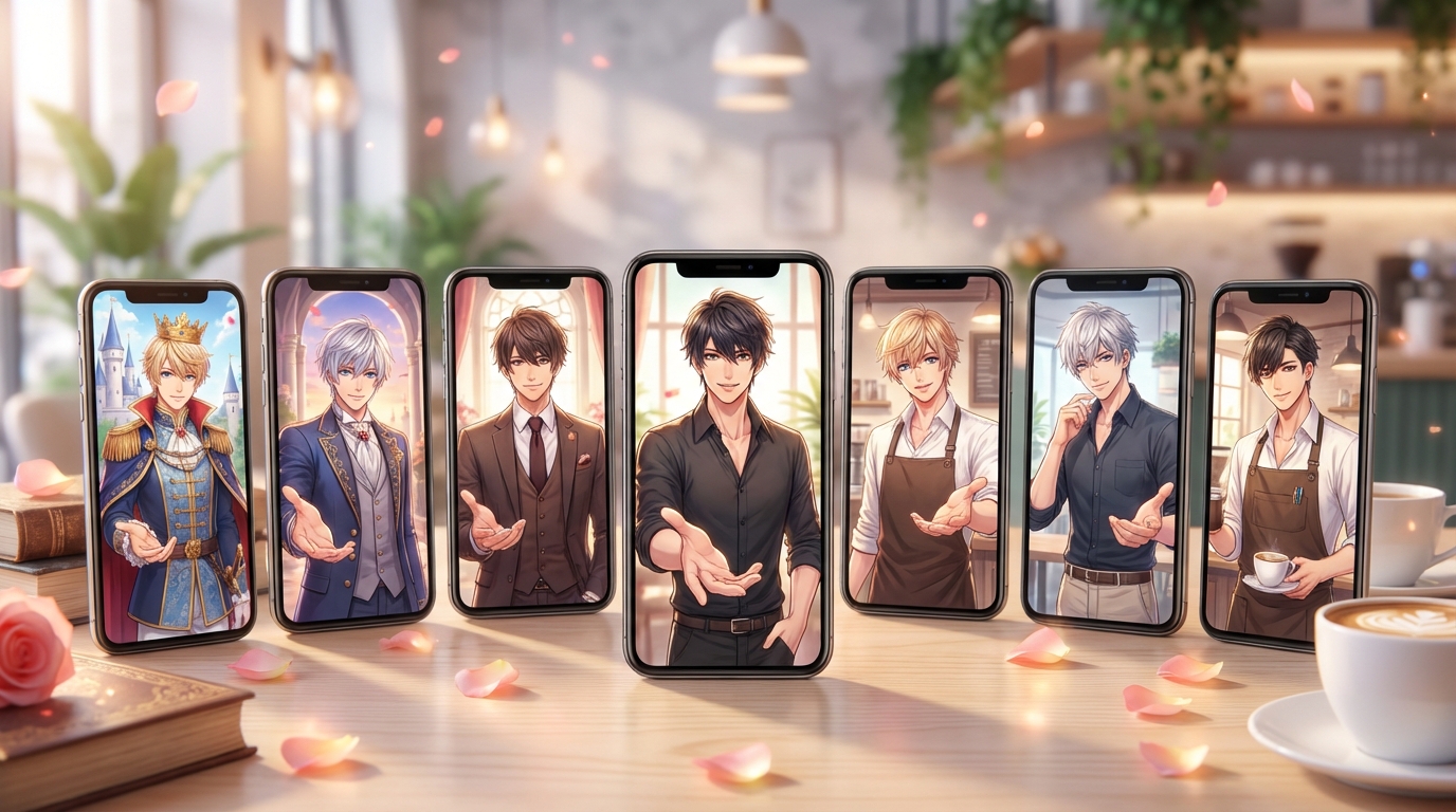 【スマホアプリ】無料で遊べるおすすめ乙女ゲー7選