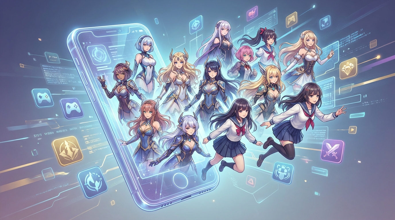 【目的別】スマホ美少女ゲームおすすめランキング15選