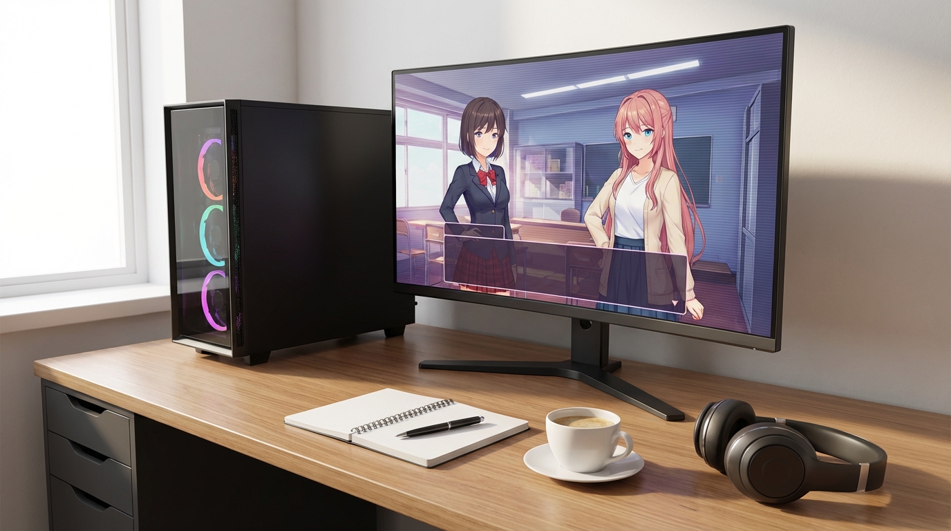 無料PCギャルゲーとは？種類と特徴を初心者向けに解説