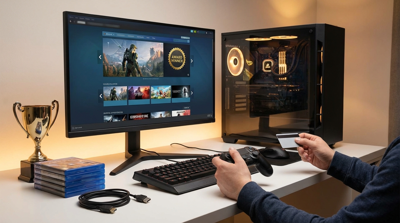 受賞作品の購入方法とプレイ前の準備