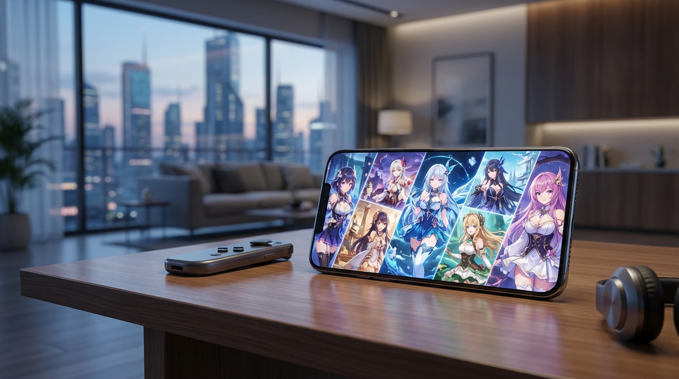 2026年注目の新作スマホ美少女ゲーム