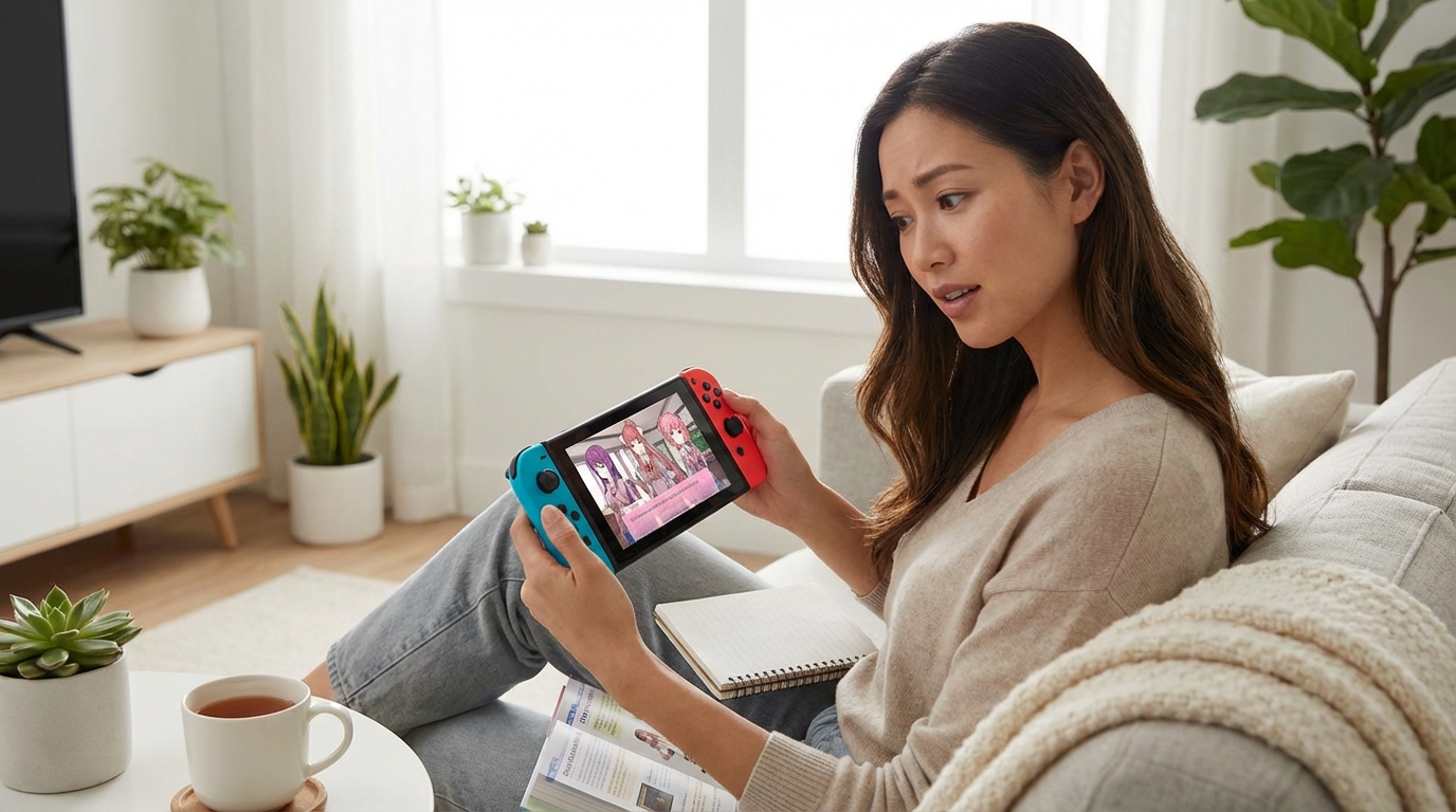 ギャルゲー初心者の女性が知っておきたい注意点