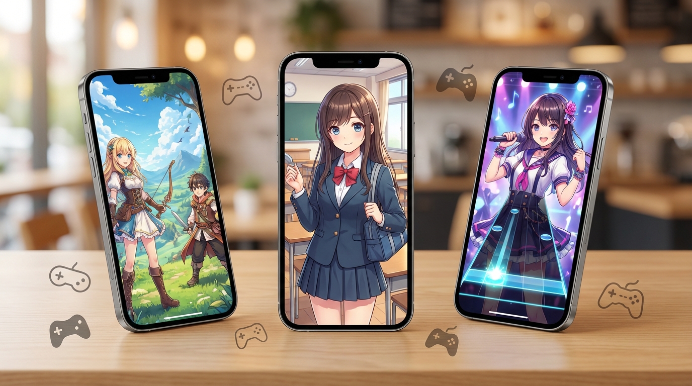迷ったらこの3本！目的別イチオシのスマホ美少女ゲーム