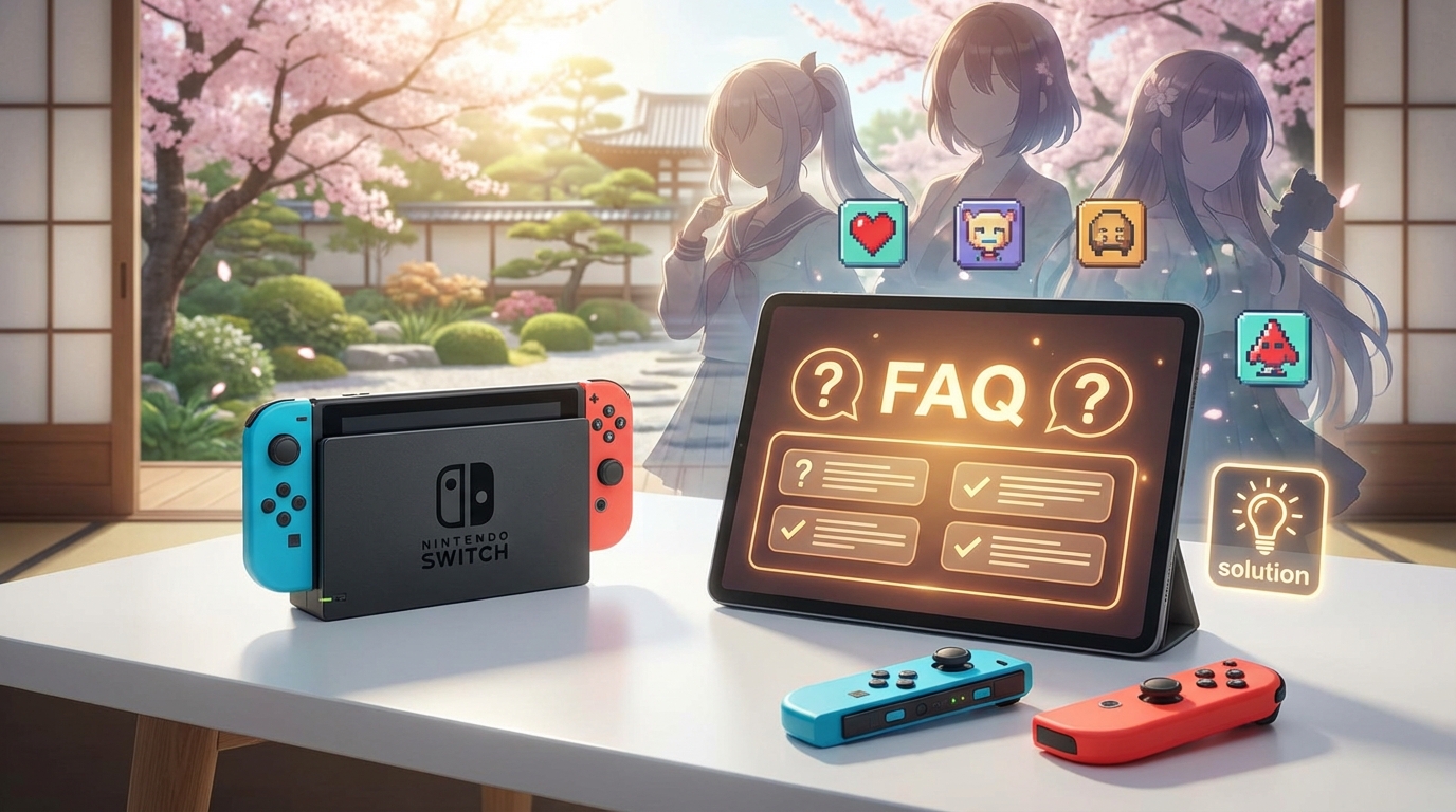 よくある質問（FAQ）｜Switch美少女ゲームの疑問を解決