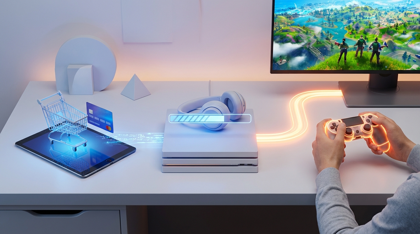 購入からプレイ開始まで3ステップ簡単ガイド