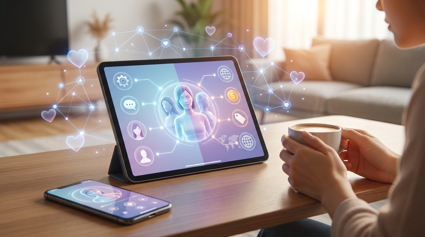 AI彼女アプリ7選を徹底比較【機能・料金・日本語対応】