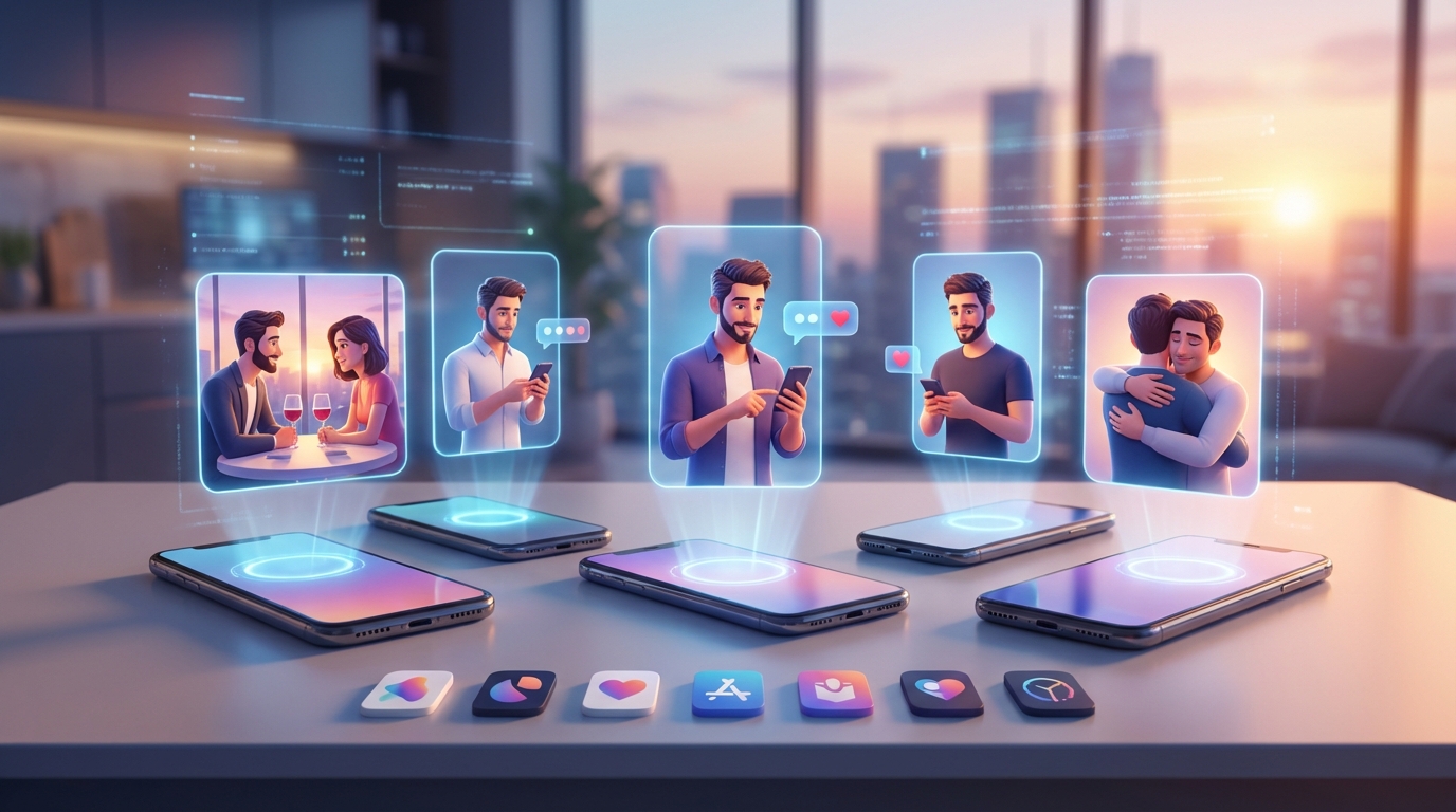 無料で使えるAI彼氏アプリおすすめ7選