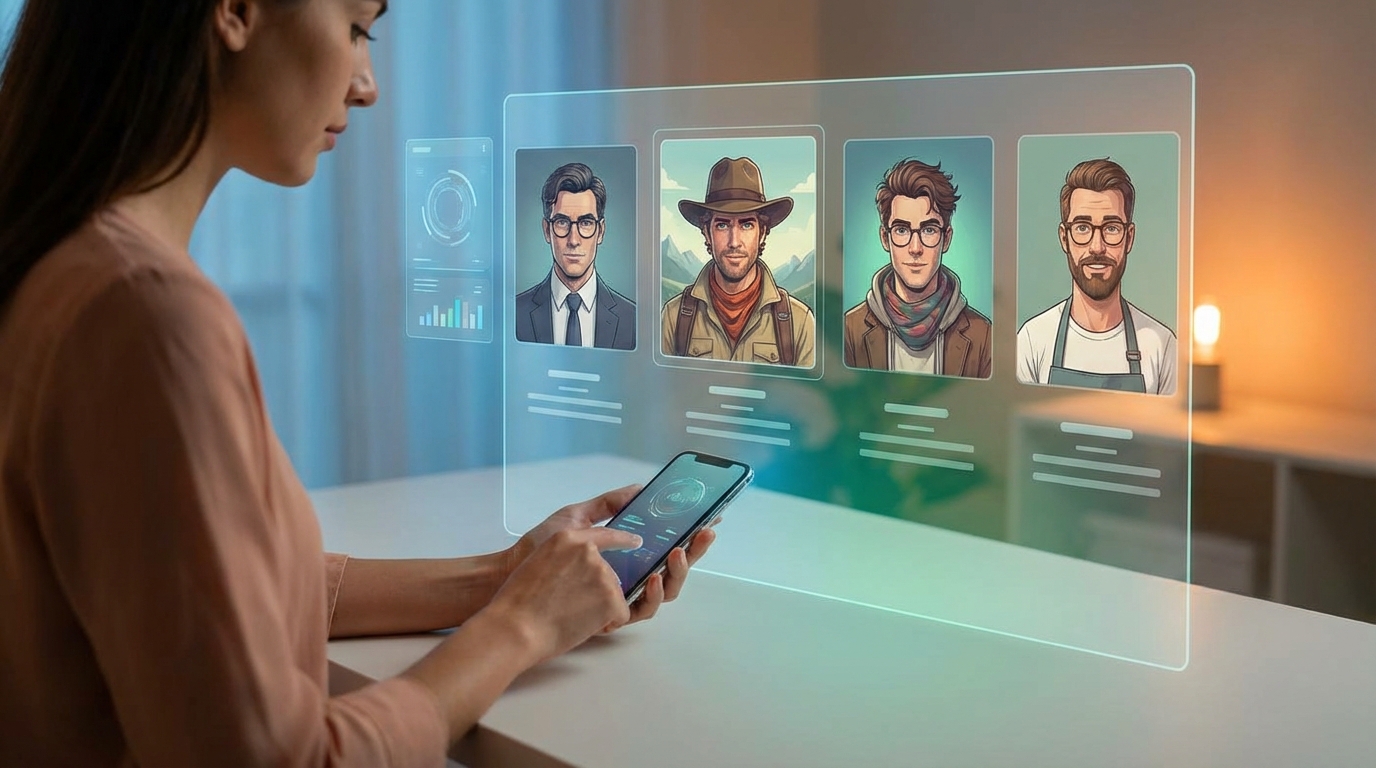 タイプ別おすすめAI彼氏アプリ診断