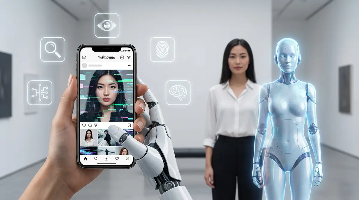 AI彼女インスタの見分け方｜5つのチェックポイント