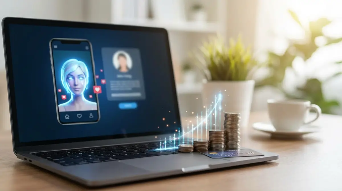 AI彼女インスタで収益化は可能？現実的な方法と注意点