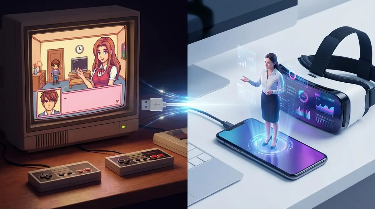 AI彼女ゲームとは？従来の恋愛シミュレーションとの違い