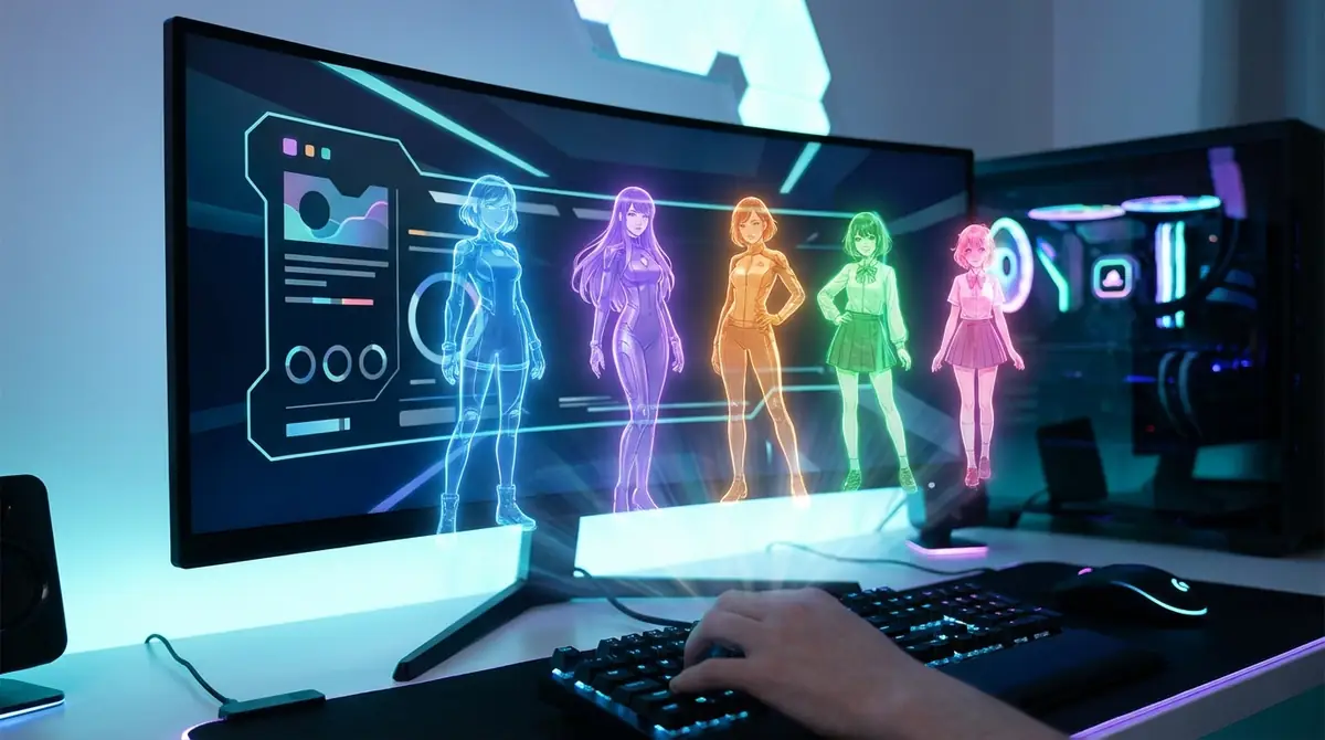 SteamのAI彼女ゲームおすすめ5選を徹底比較