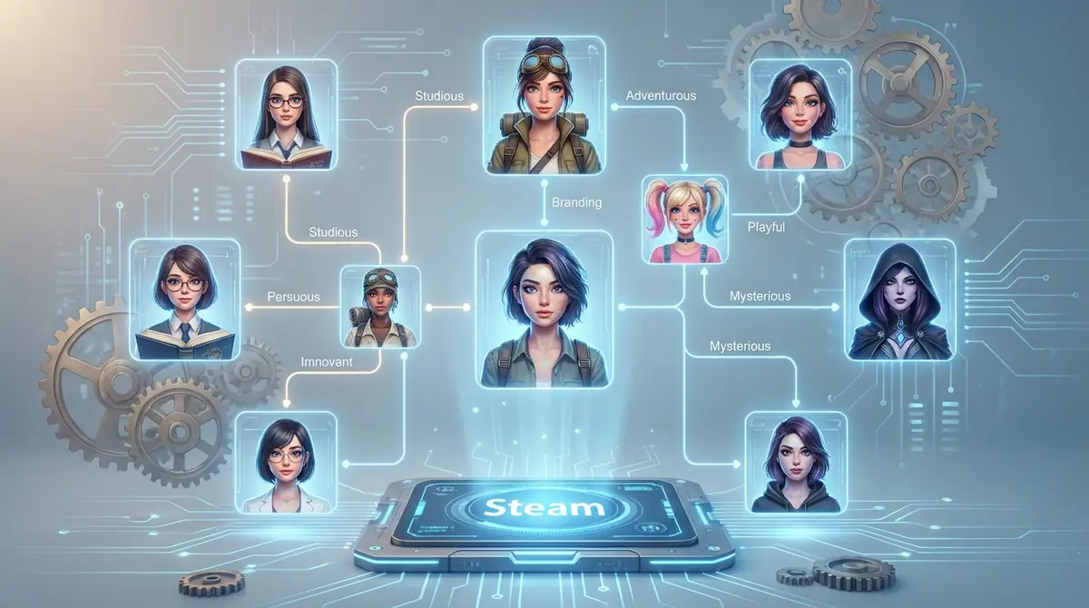 【タイプ別診断】あなたに合うSteamのAI彼女ゲームはどれ？