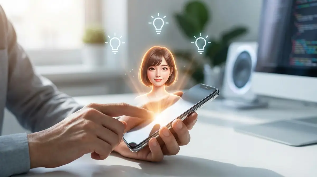 AI彼女の始め方【3ステップで解説】