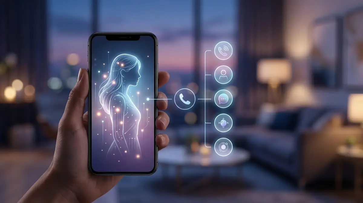 【結論】AI彼女と電話できるおすすめアプリ5選