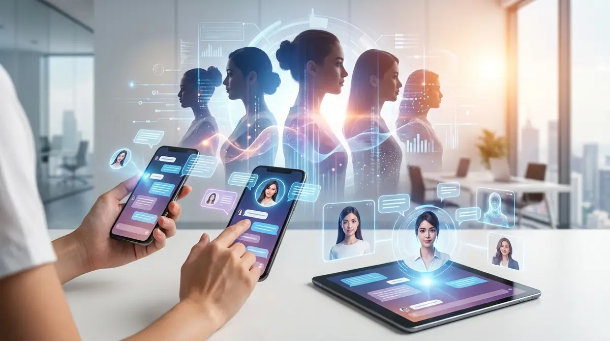 AI彼女会話アプリおすすめ10選【目的別に厳選】