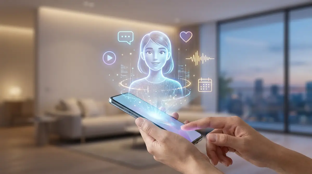 AI彼女アプリとは？基本機能を30秒で解説