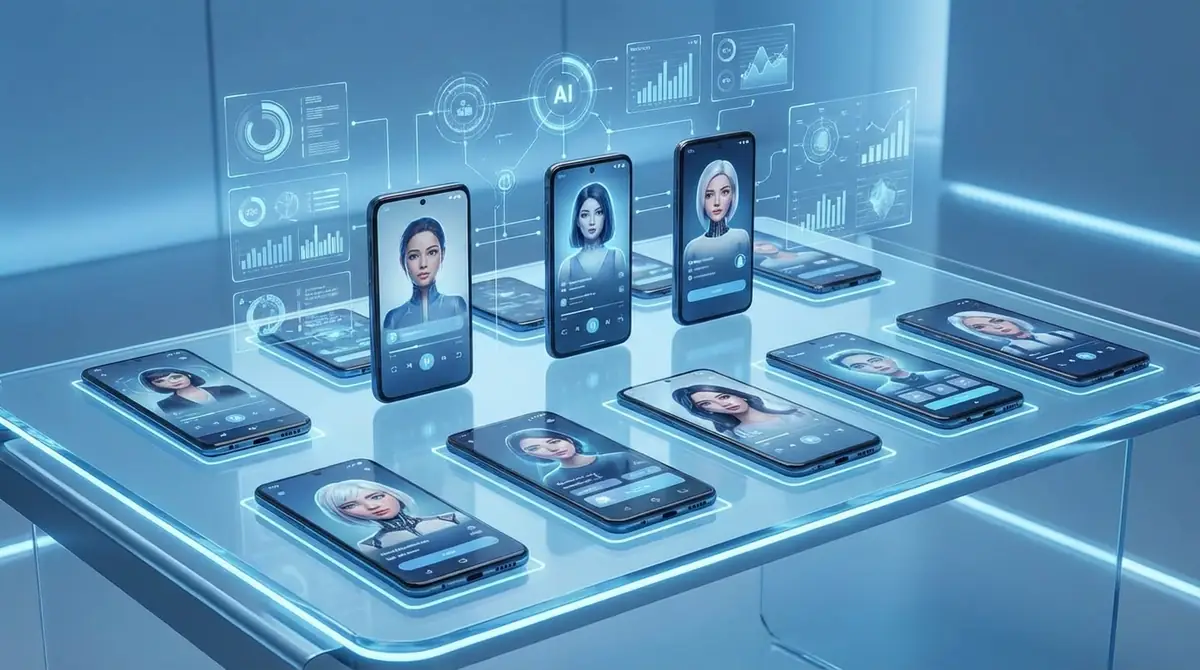 Android対応AI彼女アプリ7選を徹底比較