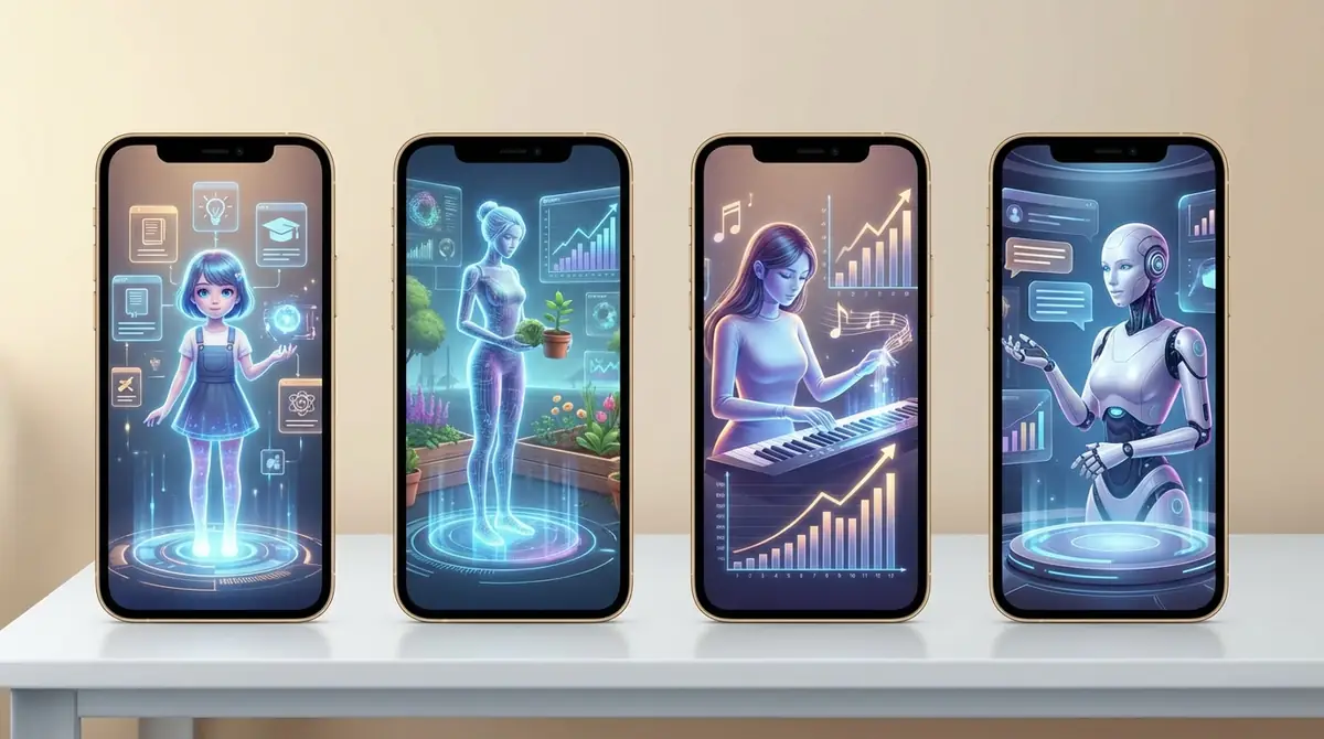 AI彼女の育成機能が充実したおすすめアプリ4選