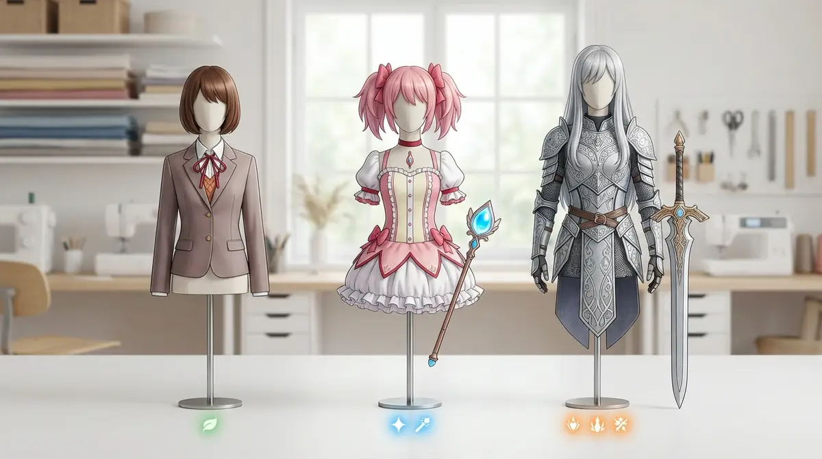 初心者でも簡単にできるアニメコスプレキャラ【難易度別】