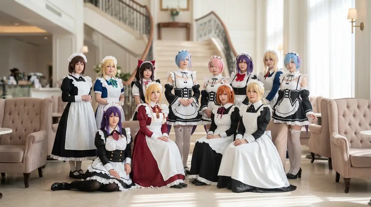 コスプレで人気のメイドキャラクター7選