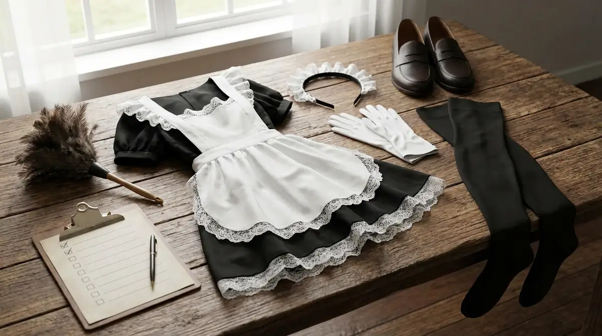 メイドコスプレに必要なアイテム一覧【チェックリスト付き】