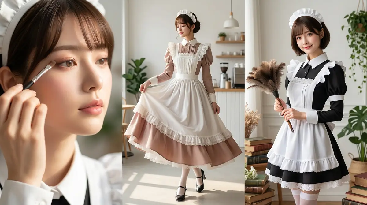 メイドコスプレの着こなし・メイク・ポージングの基本