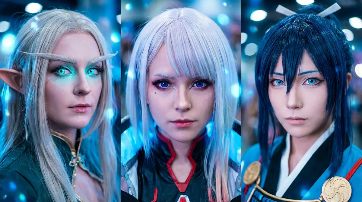 【結論】コスプレにおすすめの青カラコンTOP3