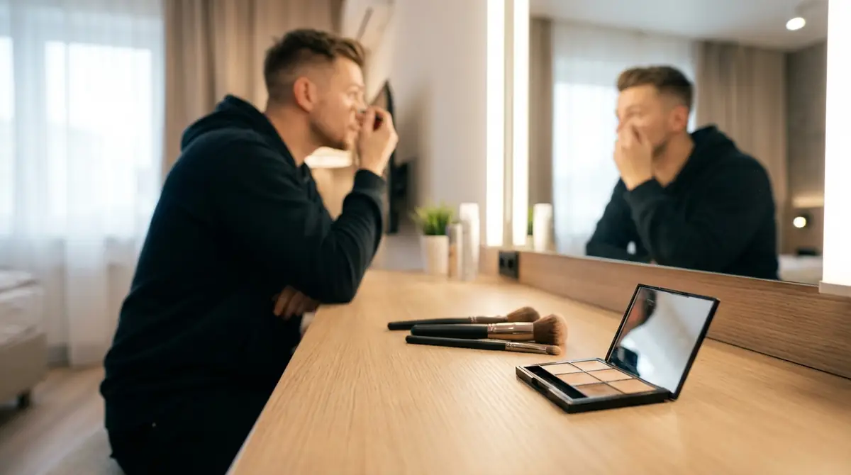 メンズコスプレメイクの基本【5分でできる最低限メイク】