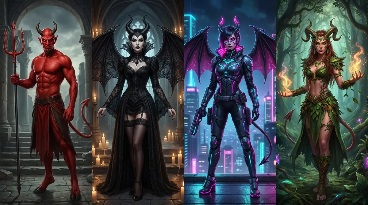 デビルコスプレの種類と4つのスタイル診断