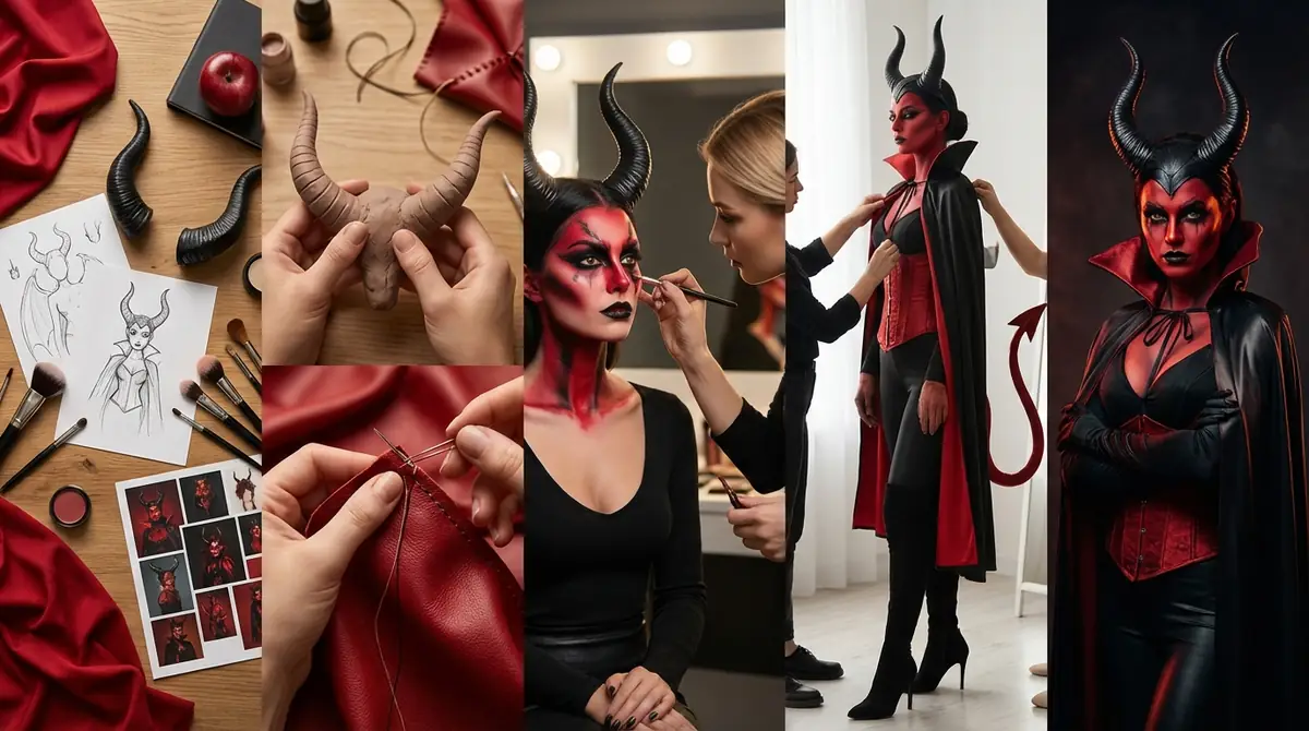 デビルコスプレの準備から完成まで5ステップ