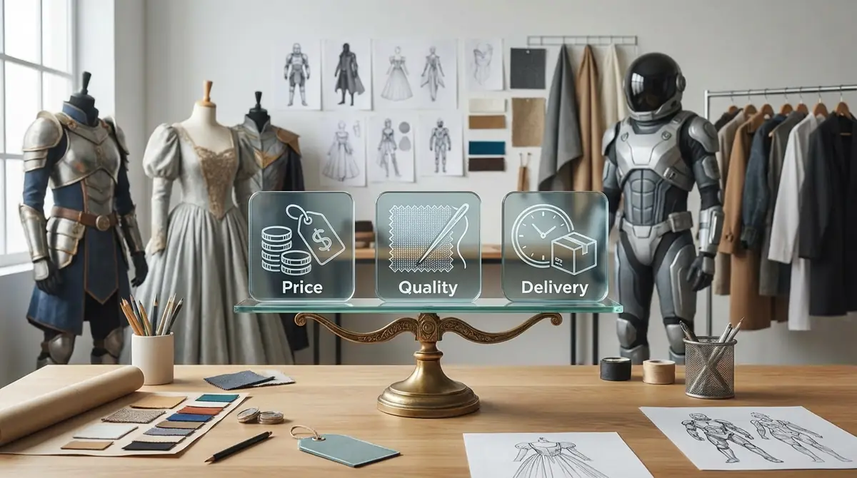 【比較表】価格・品質・納期で見るコスプレ衣装の購入先