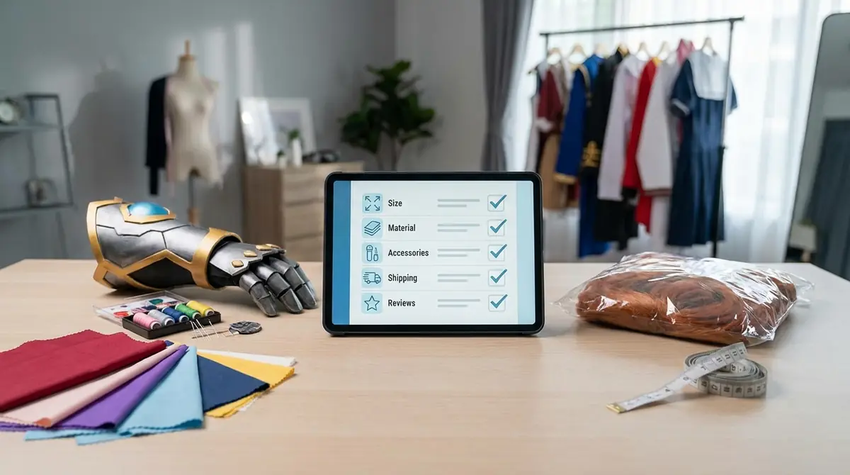 アニメコスプレ衣装の購入前チェックリスト【保存版】