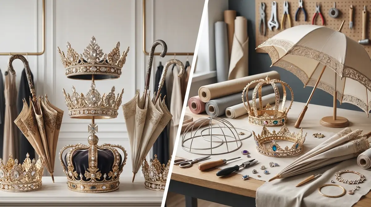 王冠・傘の調達方法｜購入vs自作