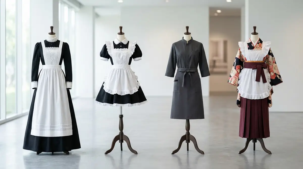 メイド服の種類と特徴｜4つの基本スタイルを徹底解説