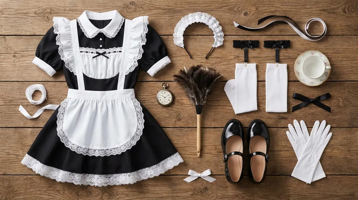 メイドコスプレに必要なアイテム完全リスト