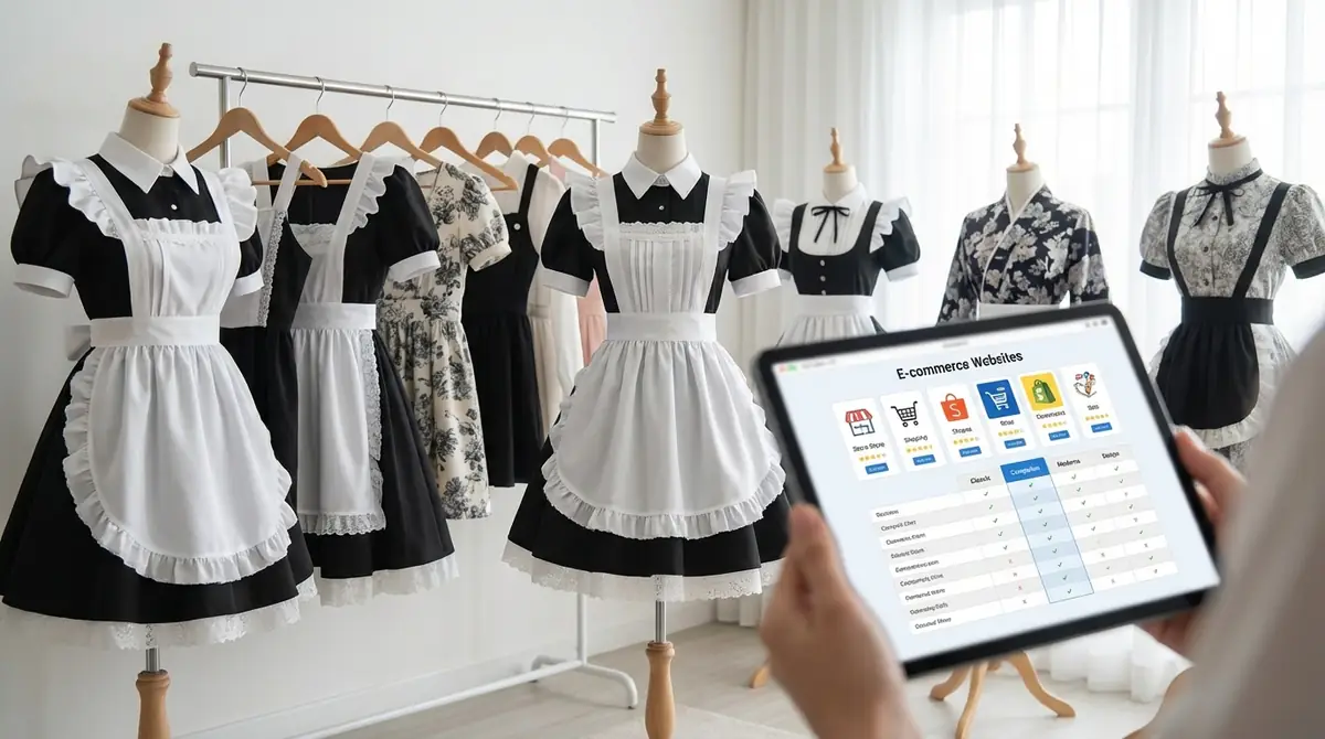 メイド服はどこで買う？コスプレ通販サイトの特徴を比較
