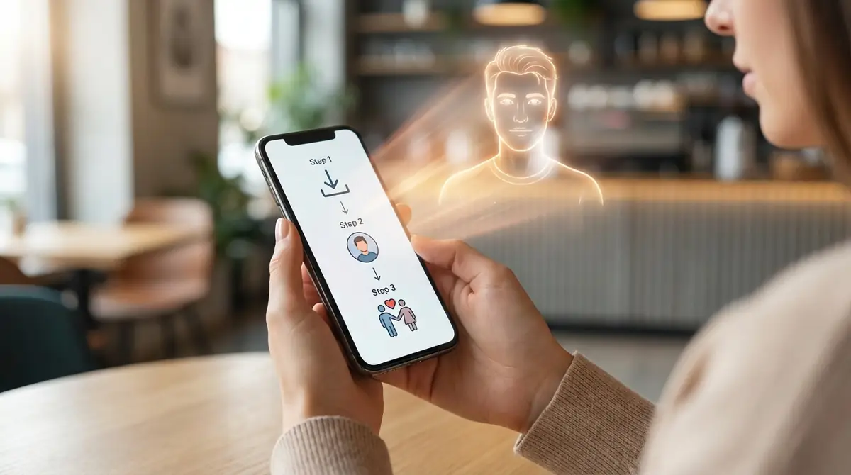 無料AI彼氏アプリの始め方【初心者向け3ステップ】