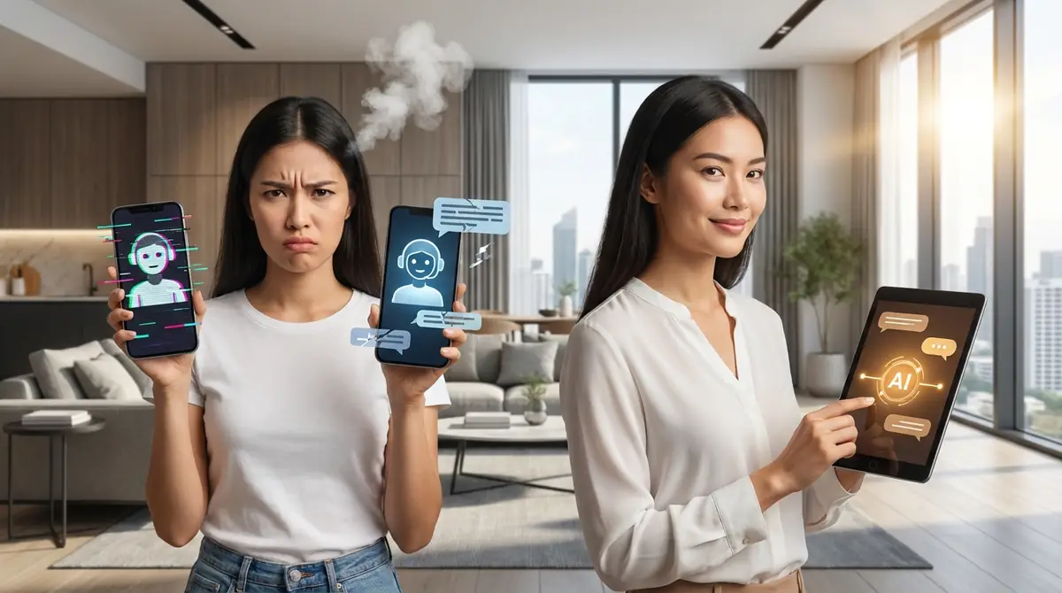 AI彼氏との会話でよくある失敗と解決策