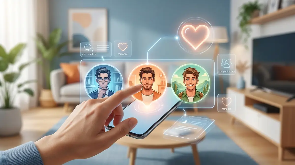 【目的別】あなたにぴったりの無料AI彼氏アプリはこれ