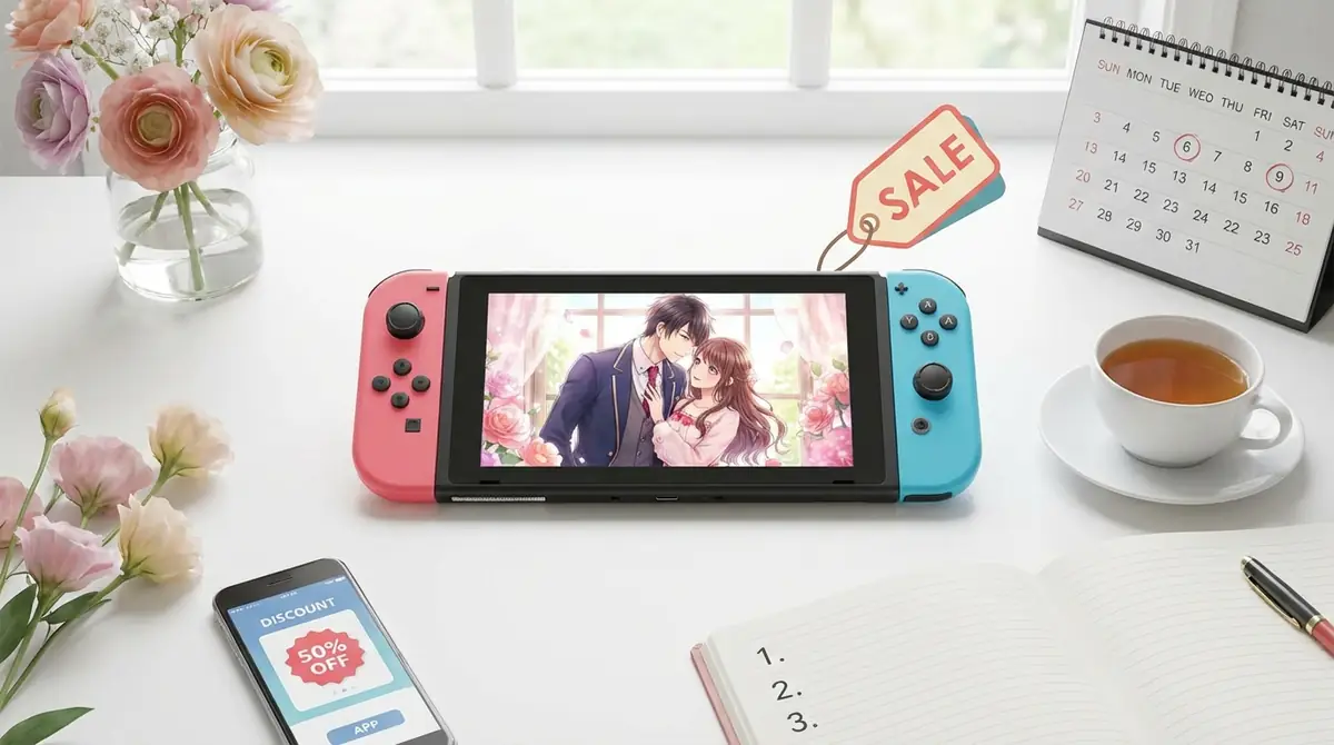 Switch乙女ゲームのセール情報を見逃さない3つの方法