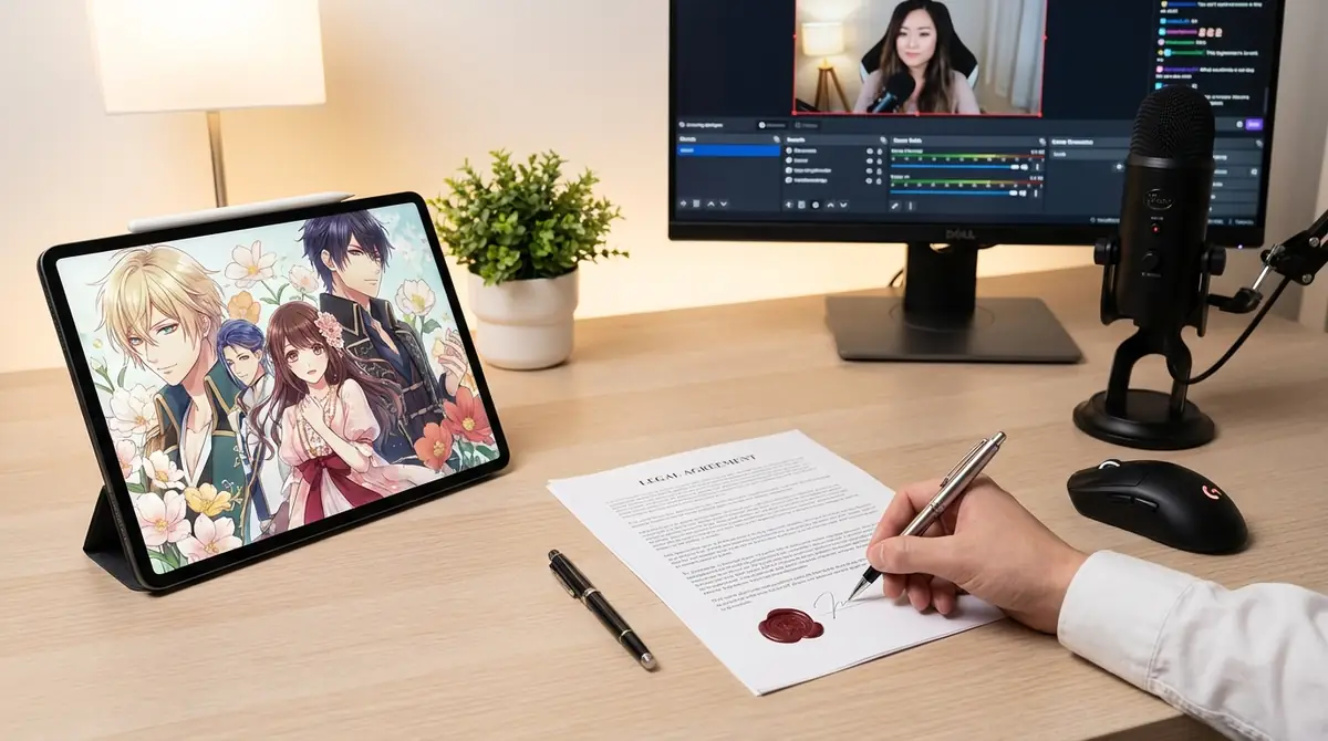 乙女ゲーム実況に許可確認が必要な理由