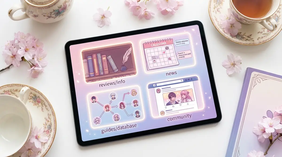 乙女ゲームまとめサイトとは？知っておきたい4つの種類